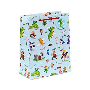 Bolsa de Regalo Caballeros y Dragones Grande