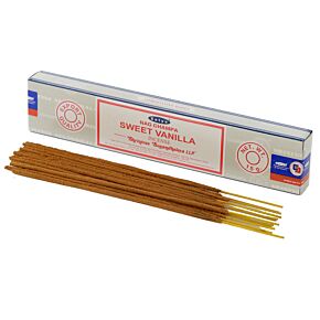 01365 Varillas de Incienso Satya Nag Champa Sweet Vanilla