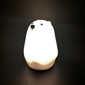 Lámpara de noche LED con forma de Oso Polar Adoramals 