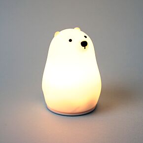 Lámpara de noche LED con forma de Oso Polar Adoramals 