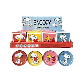 Bálsamo Labial en Lata Peanuts Snoopy & Woodstock 