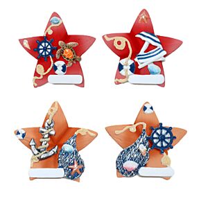 Imán Souvenir Pintado a Mano la Costa Estrella de Mar Marina