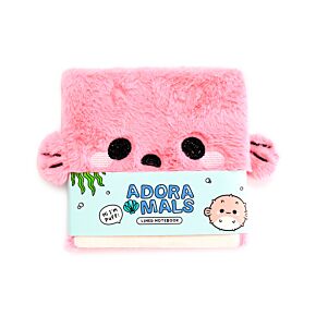 Libreta Peluda A5 a Rayas El Pez Globo Puff Adoramals 