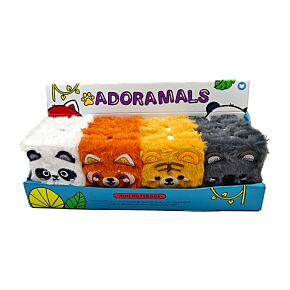 Mini Bloc de Notas de Peluche Adoramals Salvajes Adoramals