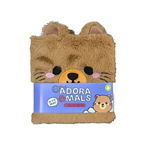 Libreta Peluda A5 a Rayas La Marmota Mimi Adoramals 
