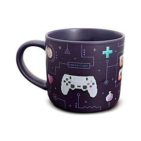 Taza de Porcelana Game Over