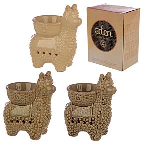 Quemador de Aceite de Cerámica Eden Alpaca y Llama