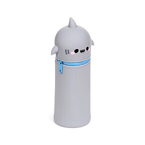Estuche de Silicona con Cremallera Archie el Tiburón Adoramals