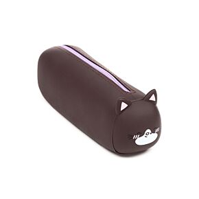 Estuche de Silicona con Cremallera Gatito Adoramals 