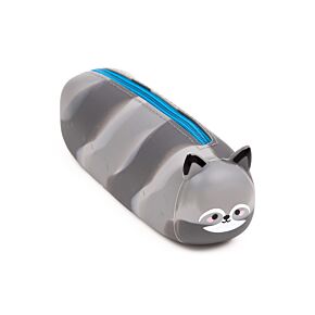 Estuche de Silicona con Cremallera El Mapache Romy  Adoramals 