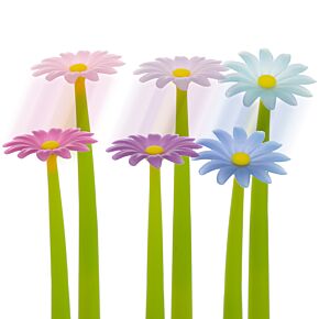 Bolígrafo Cambia de Color con Luz UV Flores y Margaritas