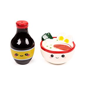 Set de Salero y Pimentero Nori Ramen Foodiemals