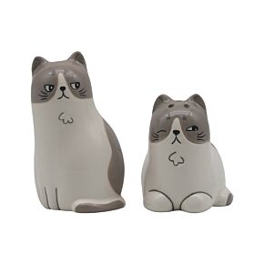 Set de Salero y Pimentero Gatos Beans & Co