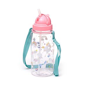 Botella de Agua Infantil Inastillable 450m Unicornio Mágico