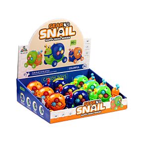 Juguete de Propulsión Caracol Feliz Presiona y Avanza
