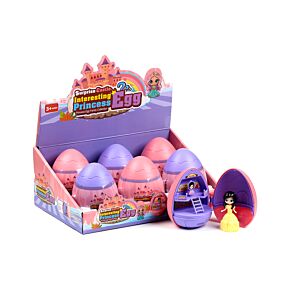 Juguete con Forma de Huevo Sorpresa Mini Mundo Castillo de Princesa