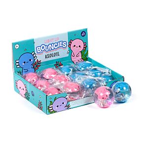 Pelota de Juguete con Luz LED Saltarina Ajolote