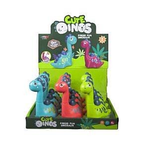 Juguete de Propulsión Dinosaurio Adorable Presiona y Avanza