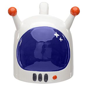 Tazón de Cerámica 3D con Forma Diseño Espacial Astronauta Space Cadet