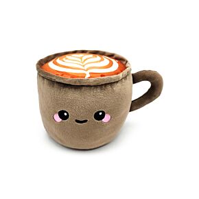 Peluche Térmico de Semillas para Microondas Foodiemals Capuccino