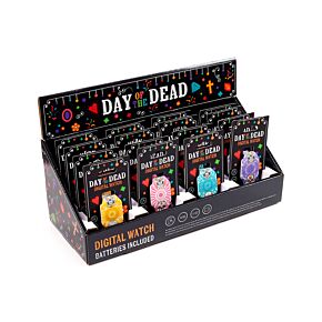 Reloj Digital de Silicona Día de los Muertos