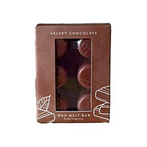 Set de 6 Ceras Artesanales Chocolate Terciopelo