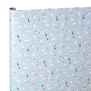 Rollo de Papel de Envolver Unicornio Mágico