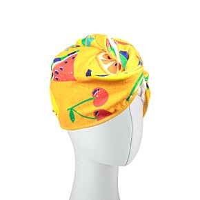Toalla Turbante de Microfibra con Frutas de Verano