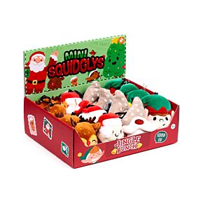 Llavero de Peluche Mini Squidglys Navidad Amigos Festivos
