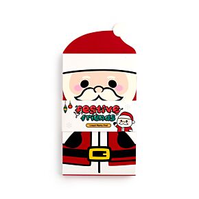 Bloc de Notas con Forma Navidad Amigos Festivos Papá Noel