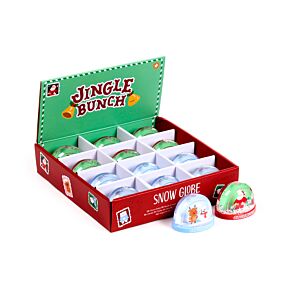 Bola de Nieve Navidad Jingle Bunch Mediana