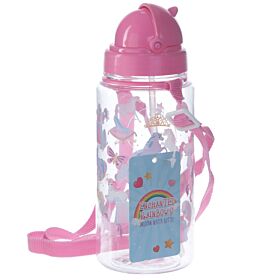 Botella de Agua Infantil con Pajita Unicornio 450ml Botella de Agua Infantil con Pajita Unicornio 450ml