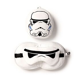 Almohada de Viaje con Antifaz Relaxeazzz Soldado Imperial Stormtrooper Almohada de Viaje con Antifaz Relaxeazzz Soldado Imperial Stormtrooper
