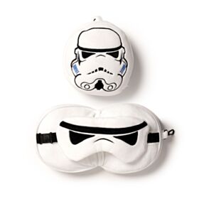 Almohada de Viaje con Antifaz Relaxeazzz Soldado Imperial Stormtrooper