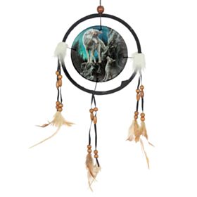 Atrapasueños Lobo Guía Lisa Parker 16cm