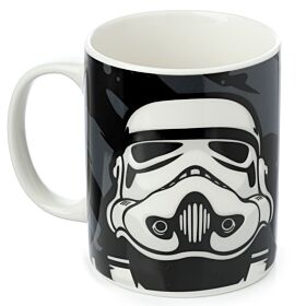 Taza de Porcelana Soldado Imperial Stormtrooper Negra