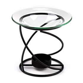 Quemador Aceite Espiral de Metal Fino