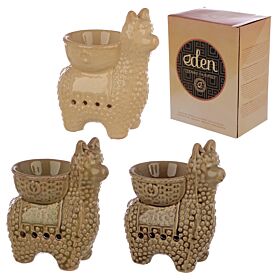Quemador de Aceite de Cerámica Eden Alpaca y Llama