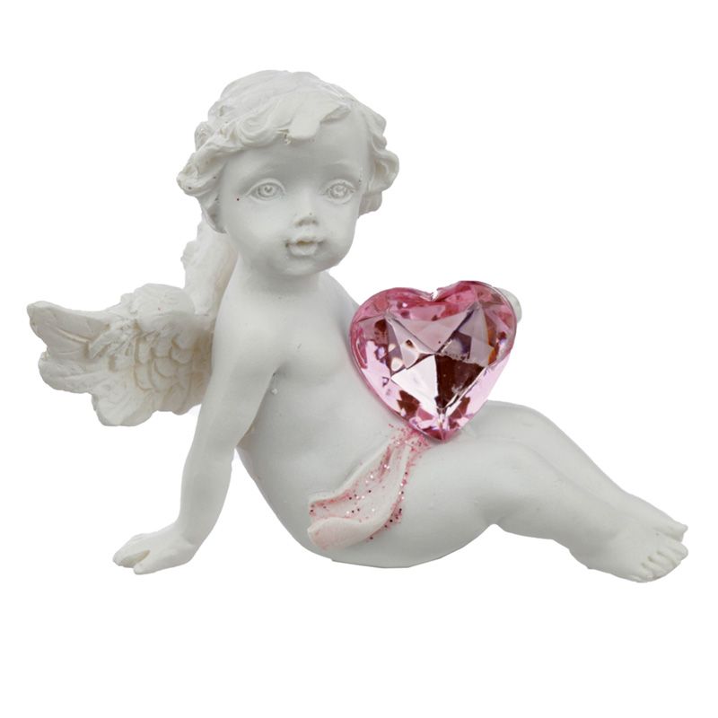 Paz Del Cielo Querubín susurros Del Corazón Estatuilla Ornamento de Ángel Coleccionable