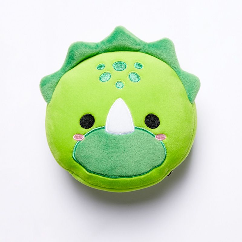 Almohada de Viaje con Cremallera y Antifaz - Dinosaurio Relaxeazzz Almohada de Viaje con Cremallera y Antifaz - Dinosaurio Relaxeazzz
