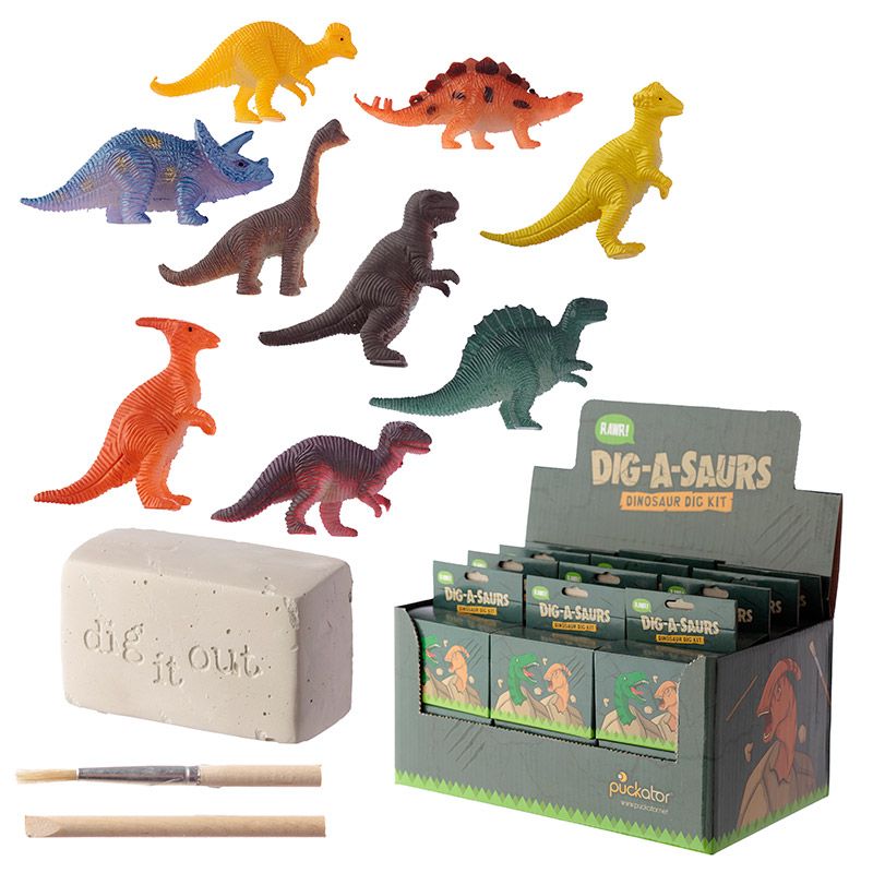 Kit de Excavación - ExcavaSaurios - Juguete Dinosaurios de Colores Kit de Excavación - ExcavaSaurios - Juguete Dinosaurios de Colores
