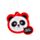 Ambientador de Coche Oso Panda Adoramals Frambuesa