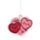 Ambientador de Coche J´Adoramals Heart XOXO doble corazón Chocolate
