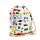 Mochila de Tela con Cuerdas Coches Little Motors