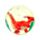 Pelota de Juguete 3D Dinosaurio