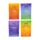 Set de 4 Bolsas de Sales de Baño Chakra 