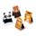 Set de Marcapáginas Magnéticos Animales Adorables Salvajes Adoramals 