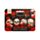 Set de Marcapáginas Magnéticos Calaveras y Rosas 