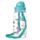 Botella de Agua Infantil con Pajita Mundo Marino 450ml
