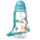 Botella de Agua Infantil con Pajita Mundo Marino 450ml